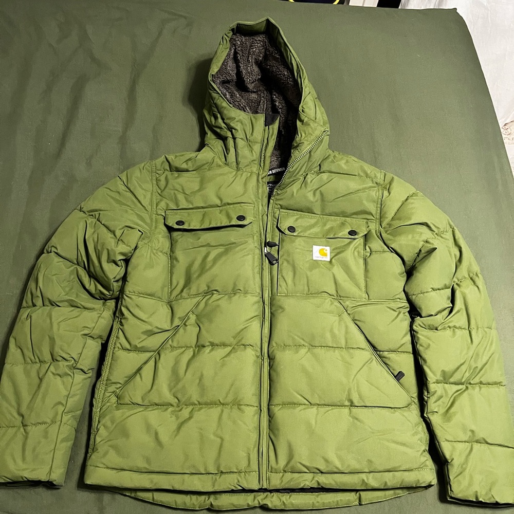 Carhartt Olive Quilted Jacket